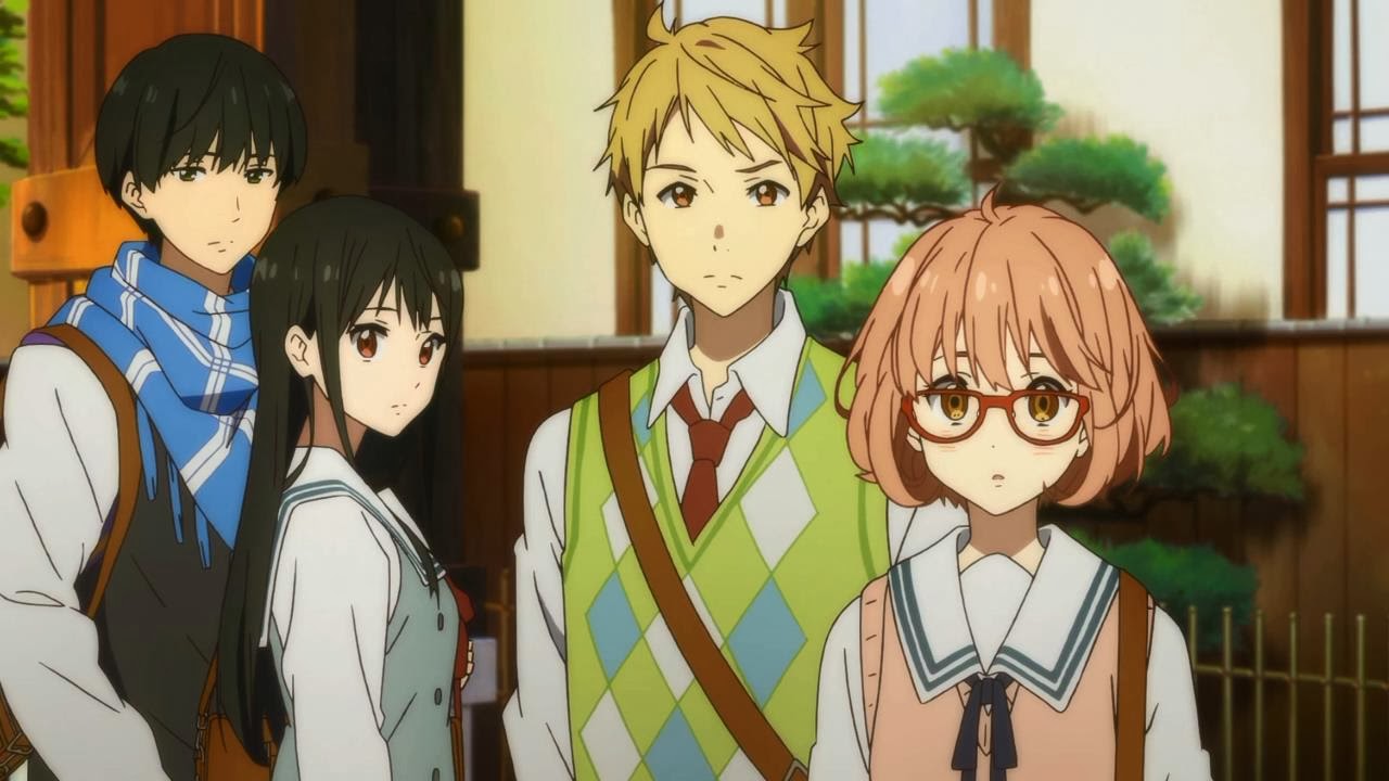 Kyoukai no Kanata characters